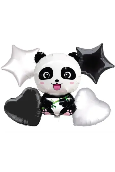 PANDA 5Lİ SET BALON