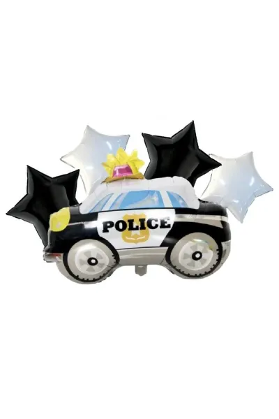 POLİCE 5Lİ SET FOLYO BALON