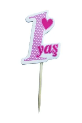 KÜRDAN BİR YAŞ PEMBE 16 Lİ
