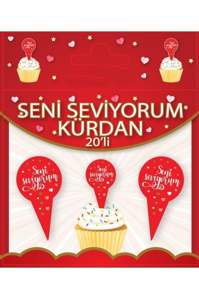 KÜRDAN SENİ SEVİYORUM 20 Lİ