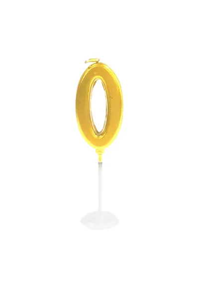 KÜÇÜK BOY 0 RAKAM GOLD MUM 8CM