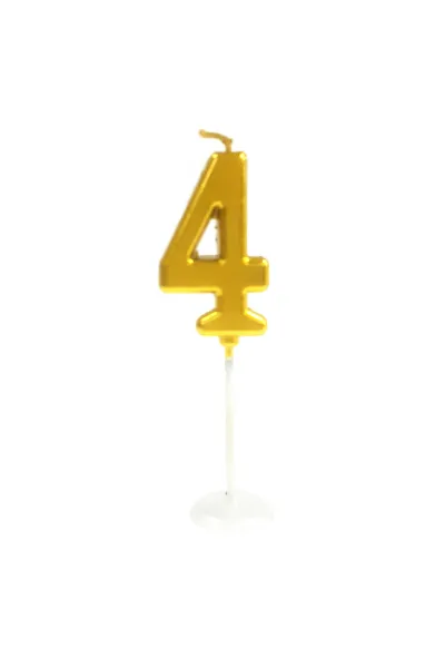 KÜÇÜK BOY 4 RAKAM GOLD MUM 8CM