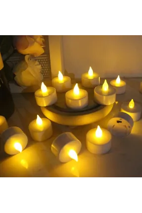 2*3,5CM PİLLİ GÜN IŞIĞI TEALİGHT MUM
