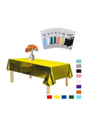 METALİZE GOLD MASA ÖRTÜSÜ