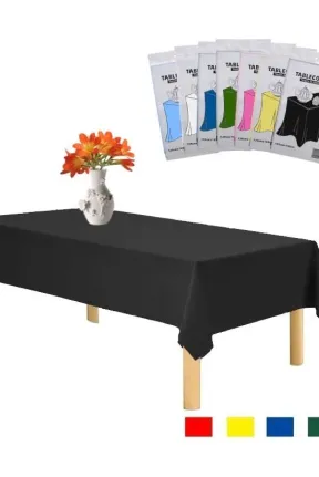 PLASTİK SİYAH MASA ÖRTÜSÜ PLASTİK SİYAH MASA ÖRTÜSÜ