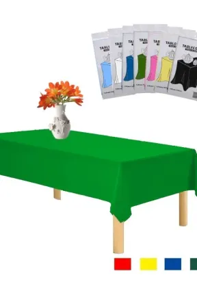 PLASTİK YEŞİL MASA ÖRTÜSÜ PLASTİK YEŞİL MASA ÖRTÜSÜ
