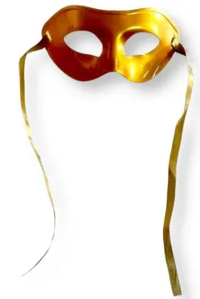 12 Lİ GOLD PARTİ MASKESİ