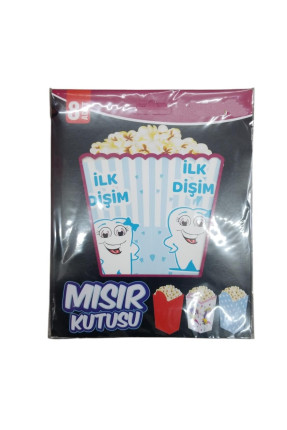 MISIR KUTUSU DİŞ MAVİ 8 Lİ