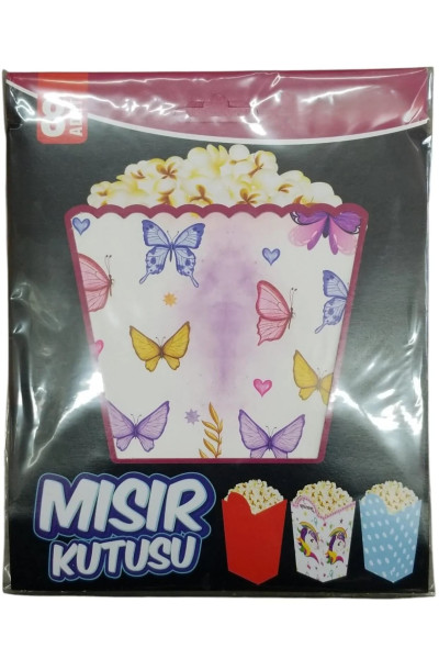 MISIR KUTUSU KELEBEK 8 Lİ