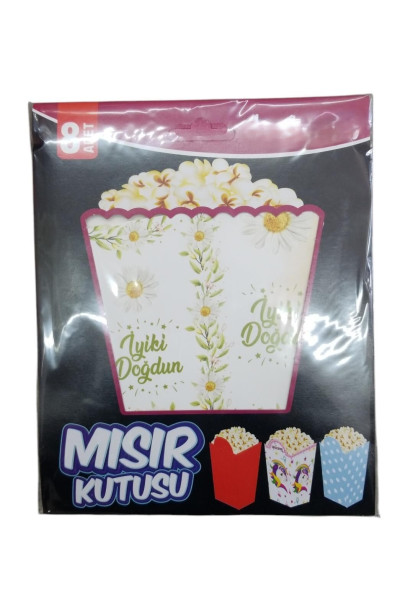 MISIR KUTUSU PAPATYA 8 Lİ
