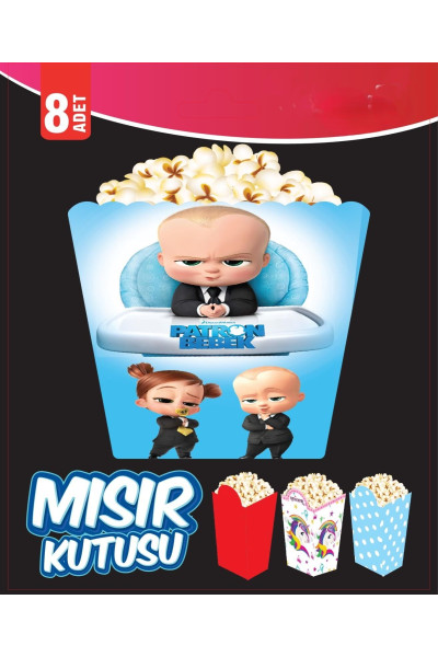 MISIR KUTUSU PATRON BEBEK 8 Lİ