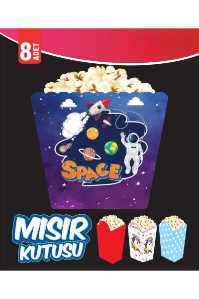 MISIR KUTUSU UZAY 8 Lİ