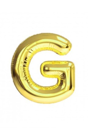 TOPTAN 34 İNC FOLYO BALON HARF ALTIN G