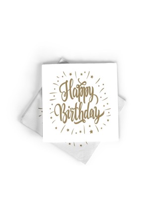 PEÇETE VARAKLI HAPPY ALTIN