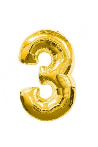 40 INC FOLYO BALON RAKAM ALTIN 3