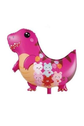 DİNAZOR FOLYO BALON 62X60CM PEMBE