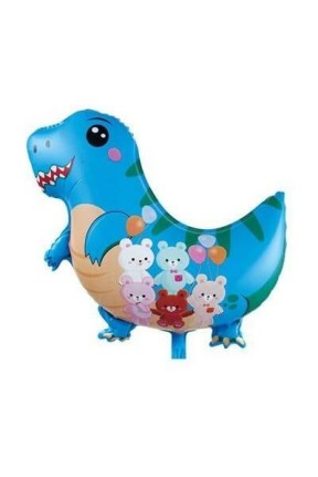 DİNAZOR FOLYO BALON 62X60CM MAVİ