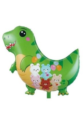 DİNAZOR FOLYO BALON 62X60CM YEŞİL