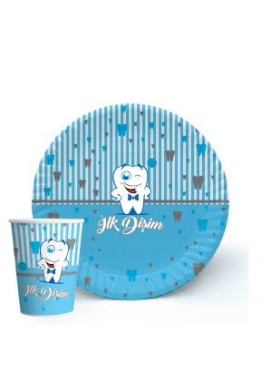 TABAK BARDAK DİŞ MAVİ TABAK BARDAK DİŞ MAVİ