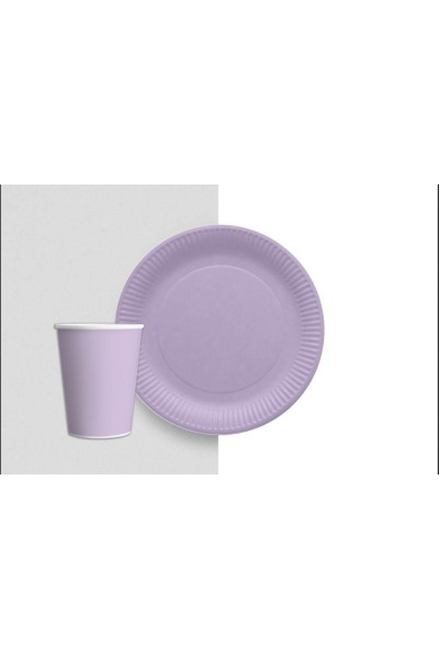 TABAK BARDAK PASTEL MOR