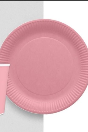 TABAK BARDAK PASTEL PEMBE