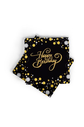 BASKILI PEÇETE HAPPY BIRTHDAY