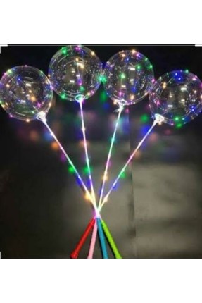 IŞIKLI BALON KIRMIZI