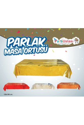 PARLAK MASA ÖRTÜSÜ ALTIN