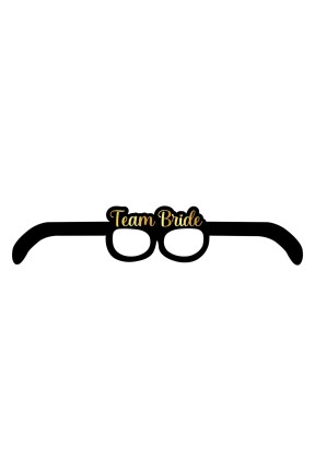 GÖZLÜK TEAM BRİDE SİYAH 8 Lİ KAĞIT GÖZLÜK TEAM BRİDE SİYAH 8 Lİ KAĞIT