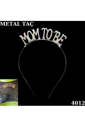 TAÇ METAL MOM TO BE GÜMÜŞ