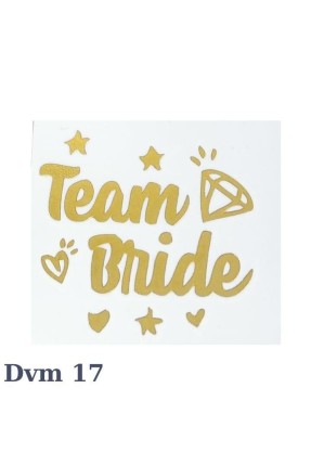 DÖVME TEAM BRİDE ALTIN NO:17