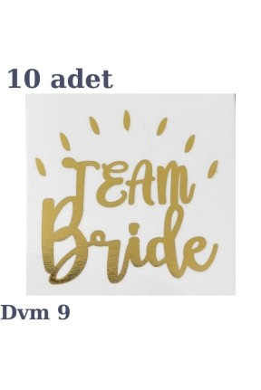 DÖVME TEAM BRİDE ALTIN NO:9