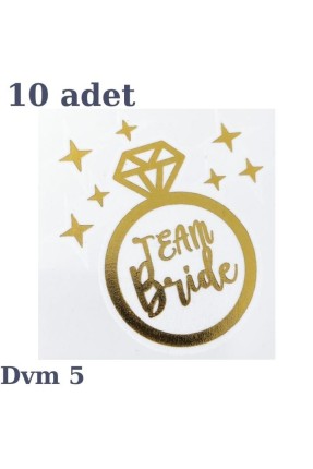 DÖVME TEAM BRİDE ALTIN NO:5
