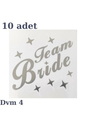 DÖVME TEAM BRİDE GÜMÜŞ NO:4