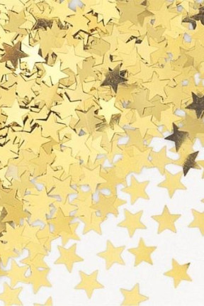 METALİZE BALON İÇİ YILDIZ GOLD PUL