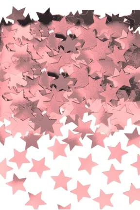 METALİZE BALON İÇİ YILDIZ ROSEGOLD PUL