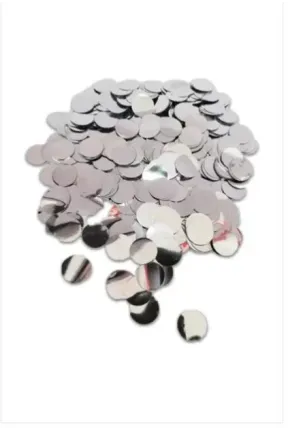 METALİZE BALON İÇİ GÜMÜŞ PUL