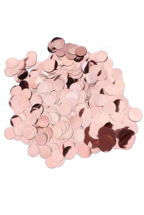 METALİZE BALON İÇİ ROSEGOLD PUL