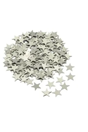 METALİZE BALON İÇİ YILDIZ GÜMÜŞ PUL