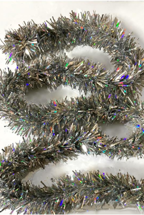 2 MT TEKLİ METALİZE HOLOGRAM GÜMÜŞ SİM BAĞ