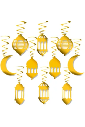 BG 10 LU METALİK RAMAZAN TAVAN SÜS
