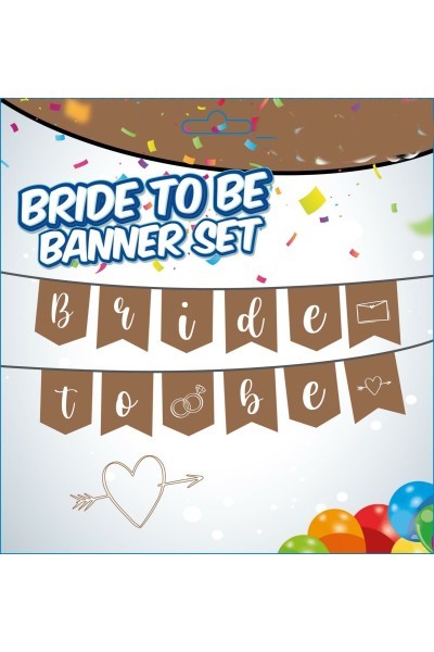 YAZI BANNER BRİDE TO BRONZ