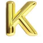 16 INC FOLYO BALON HARF ALTIN K