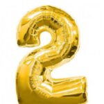16 INC FOLYO BALON RAKAM ALTIN 2