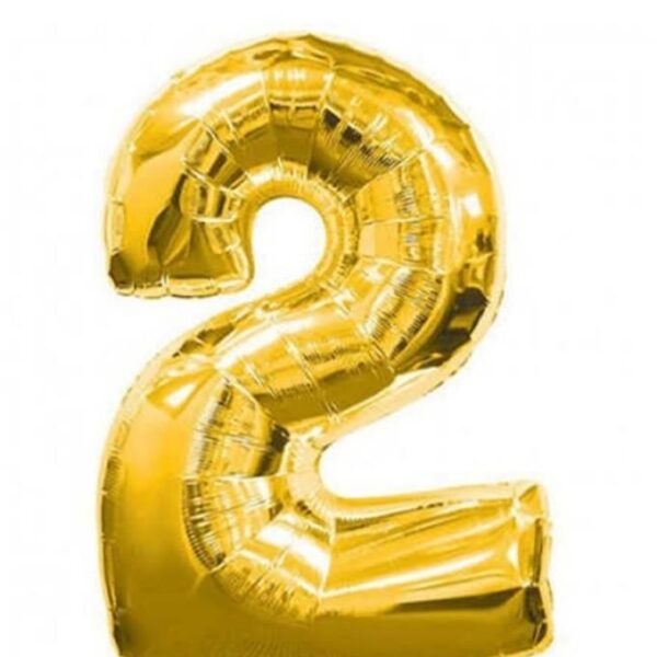 16 INC FOLYO BALON RAKAM ALTIN 2