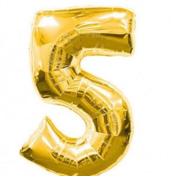 40 INC FOLYO BALON RAKAM ALTIN 5