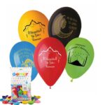 BALON BASKILI PASTEL RAMAZAN 100 LÜ