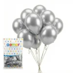 BALON METALİK GÜMÜŞ 100 LÜ