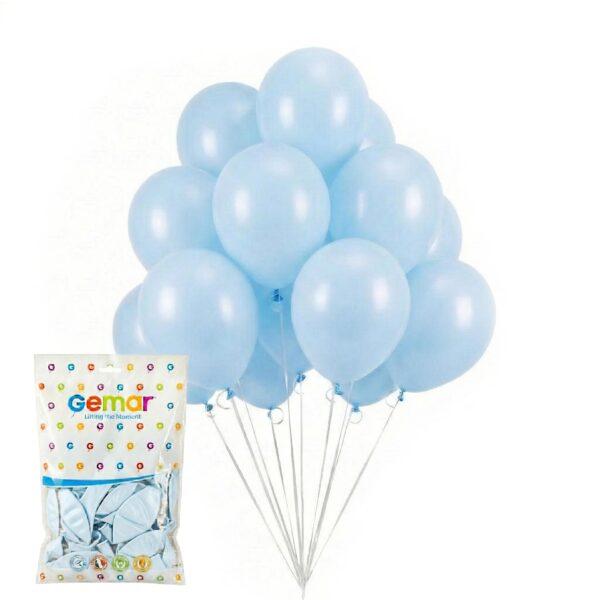 BALON PASTEL AÇIK MAVİ 100 LÜ
