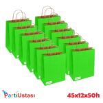 ÇANTA BÜKÜM SAPLI 45 X 12 X 50 H (25AD) YEŞİL